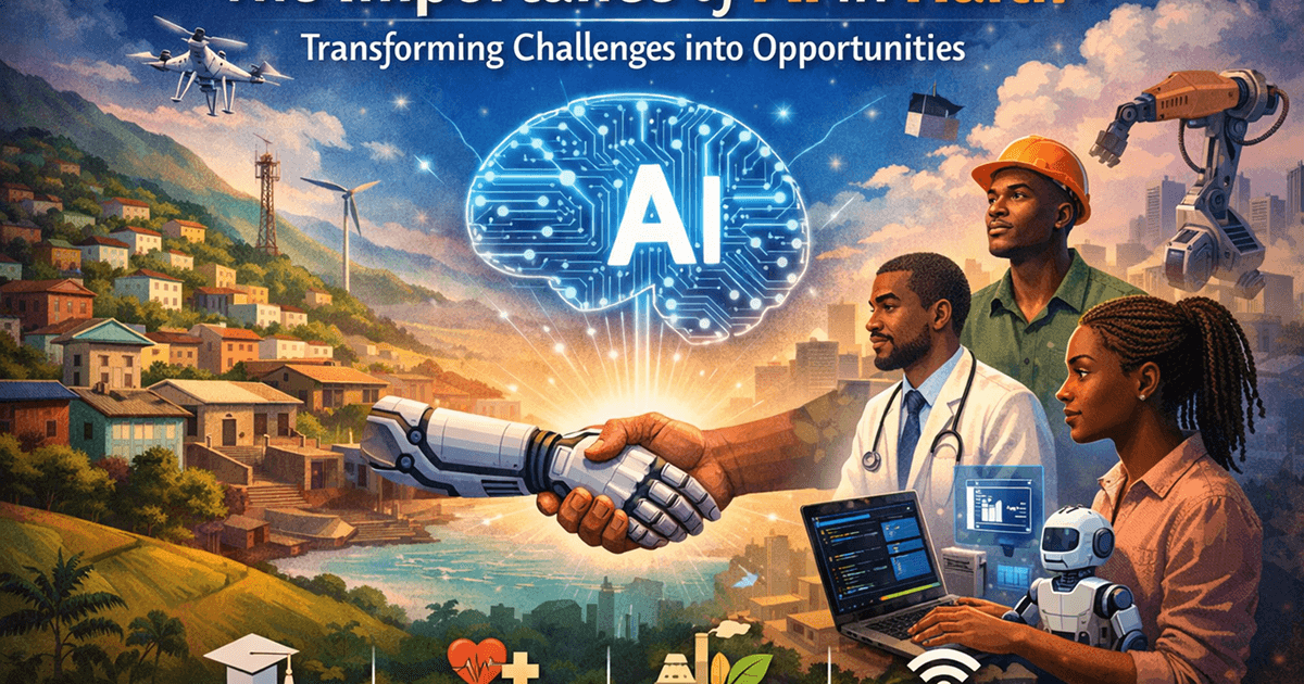The Importance of AI in Haiti: Transforming Challenges into Opportunities