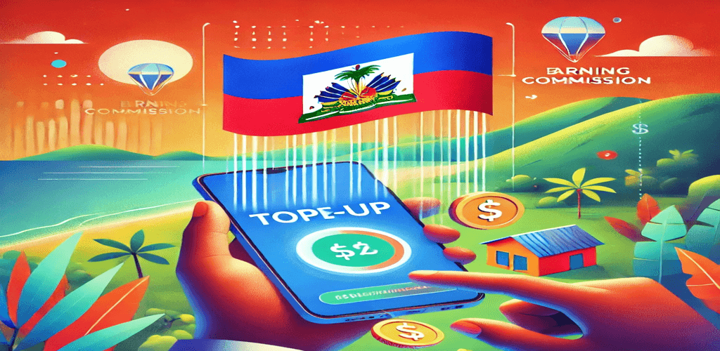 How Haitians Can Earn Money by Sending Mobile Top-Ups with ChatRefill